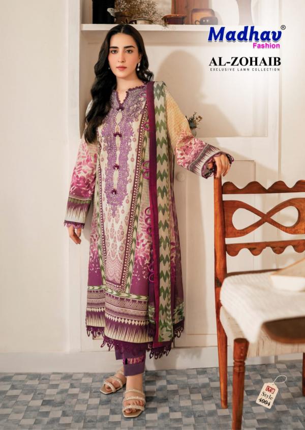 Madhav Al-Zohaib Vol-04 – Karachi Dress Material